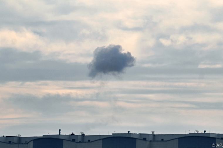 Russische Drohne trifft Geheimdienst-Zentrale in Kiew