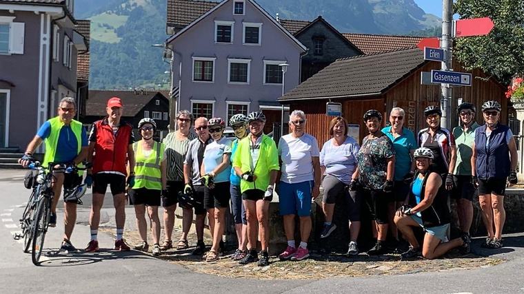 Radausfahrt mit Jenni Helmut