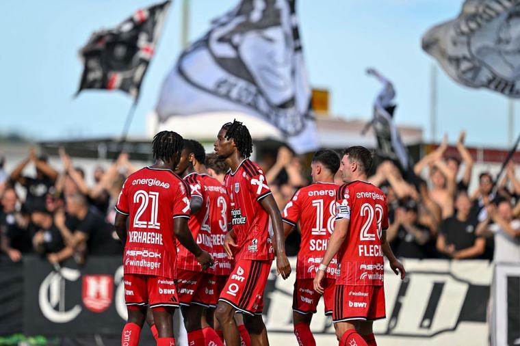 Der LASK schoss sich beim DSC für die Champions League warm