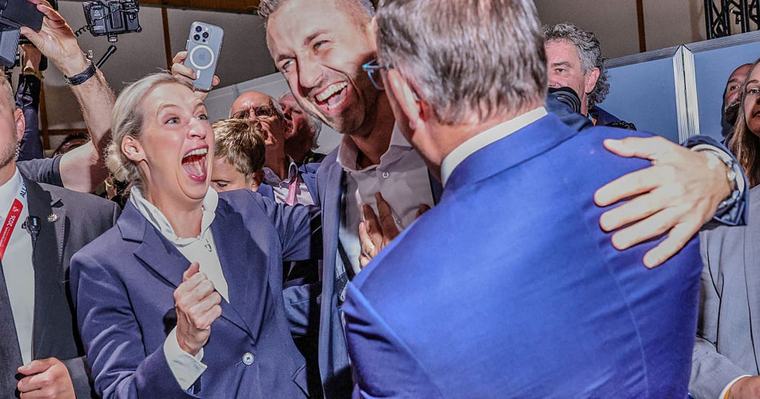 AfD-Pressekonferenz in Berlin – Siegmund sieht „ganz klaren Regierungsauftrag“