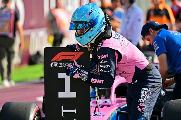 Alpine-Pilot Pierre Gasly holt sensationell die Pole-Position in Monza