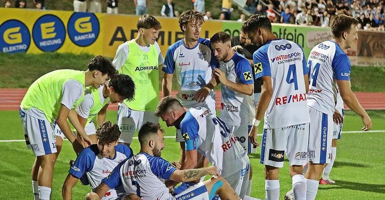 Markus Allerstorfer und seine Ziehsöhne beim SV Gmunden