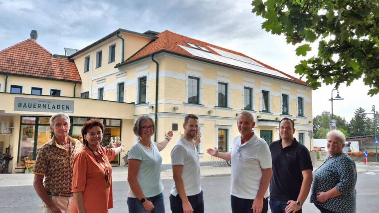 Neue Fassade - Mank putzt sich heraus: Altes Wirtshaus in neuem Glanz