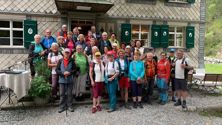 Septemberwanderung nach Buchboden mit 31 Teilnehmer