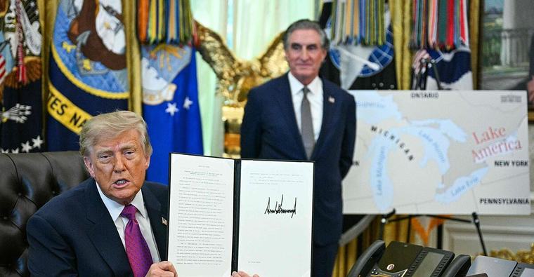Mehrheit in USA gegen Trumps Kanada-Strafzölle und Lake America