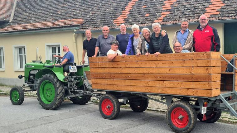 Kulturdenkmäler - Falkensteiner Senioren besuchten 27 Marterl und Wegkreuze