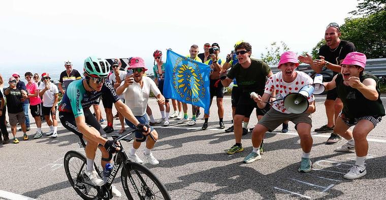Vuelta: Felix Gall bekommt am Berg die Grenzen aufgezeigt, bleibt aber auf Podestkurs