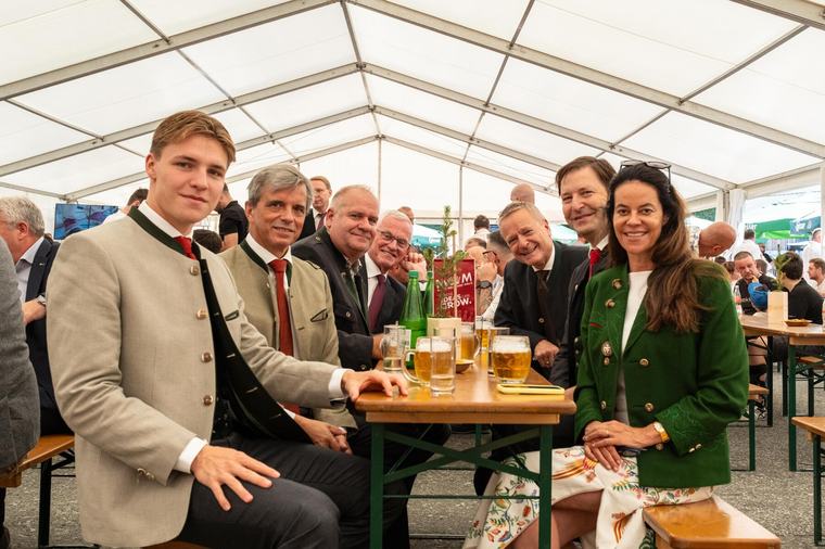 Mayr-Melnhof Holz in Gaishorn hatte doppelt Grund zu feiern