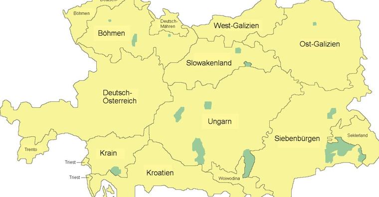 Großösterreich-Träume blieben Schäume