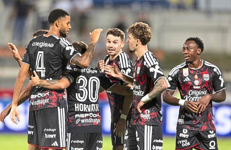 "Ansprache hat gewirkt": Kühbauers LASK von 0:1 auf 3:1 beim dezimierten WAC